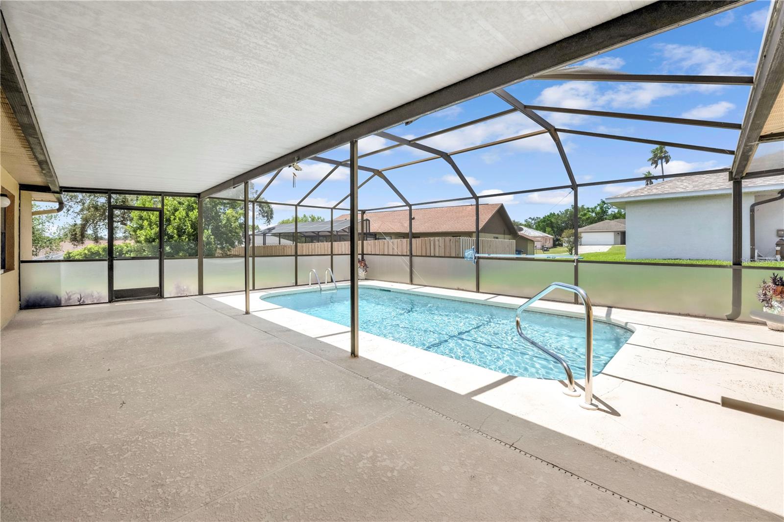 Large Covered Lanai Area