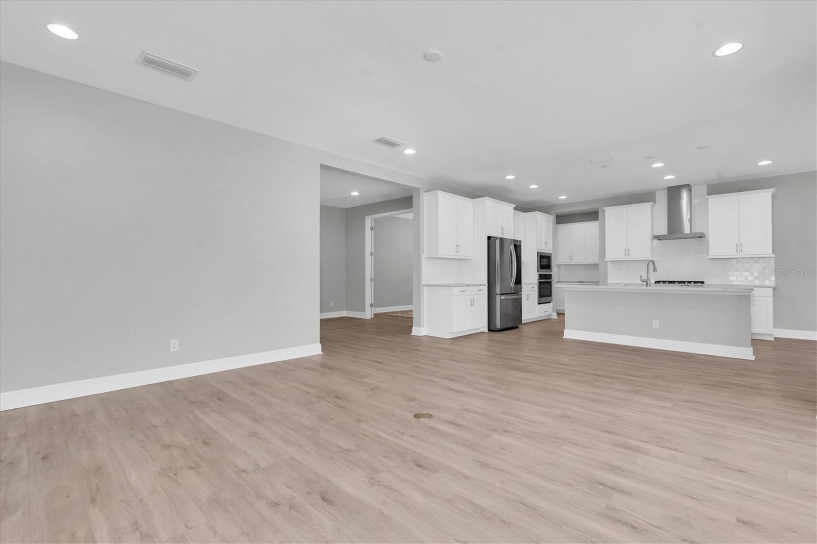 Great room and kitchen view