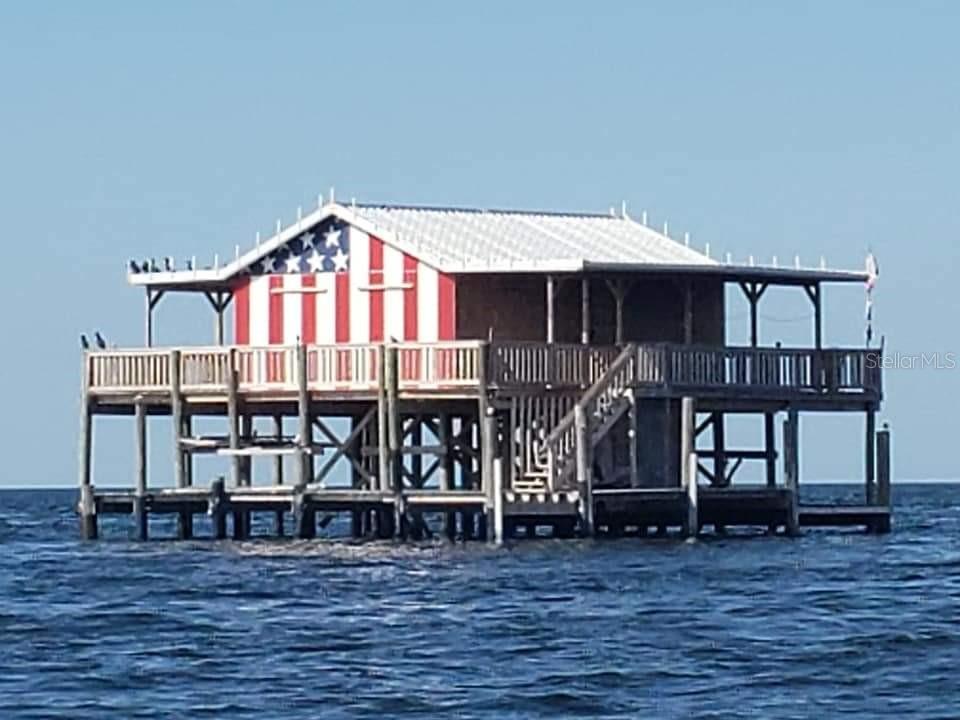 Near by stilt homes