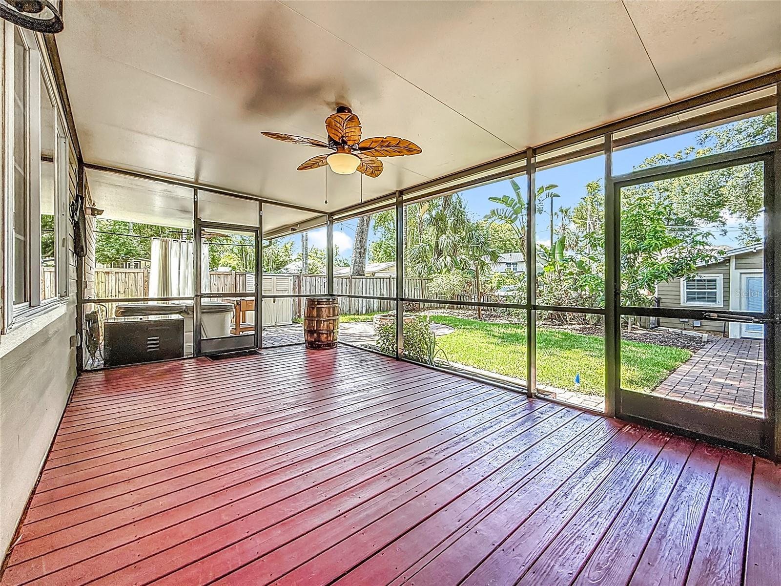 Screened-in Back Porch