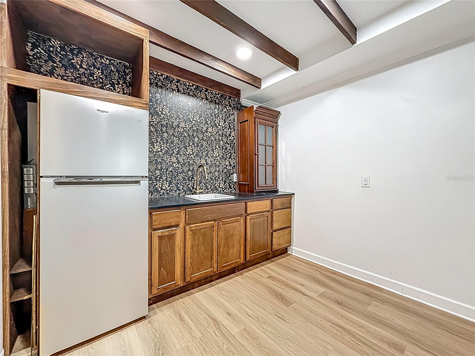 MIL Suite/Office/Studio, Refrigerator, Sink, Built-in Cabinets