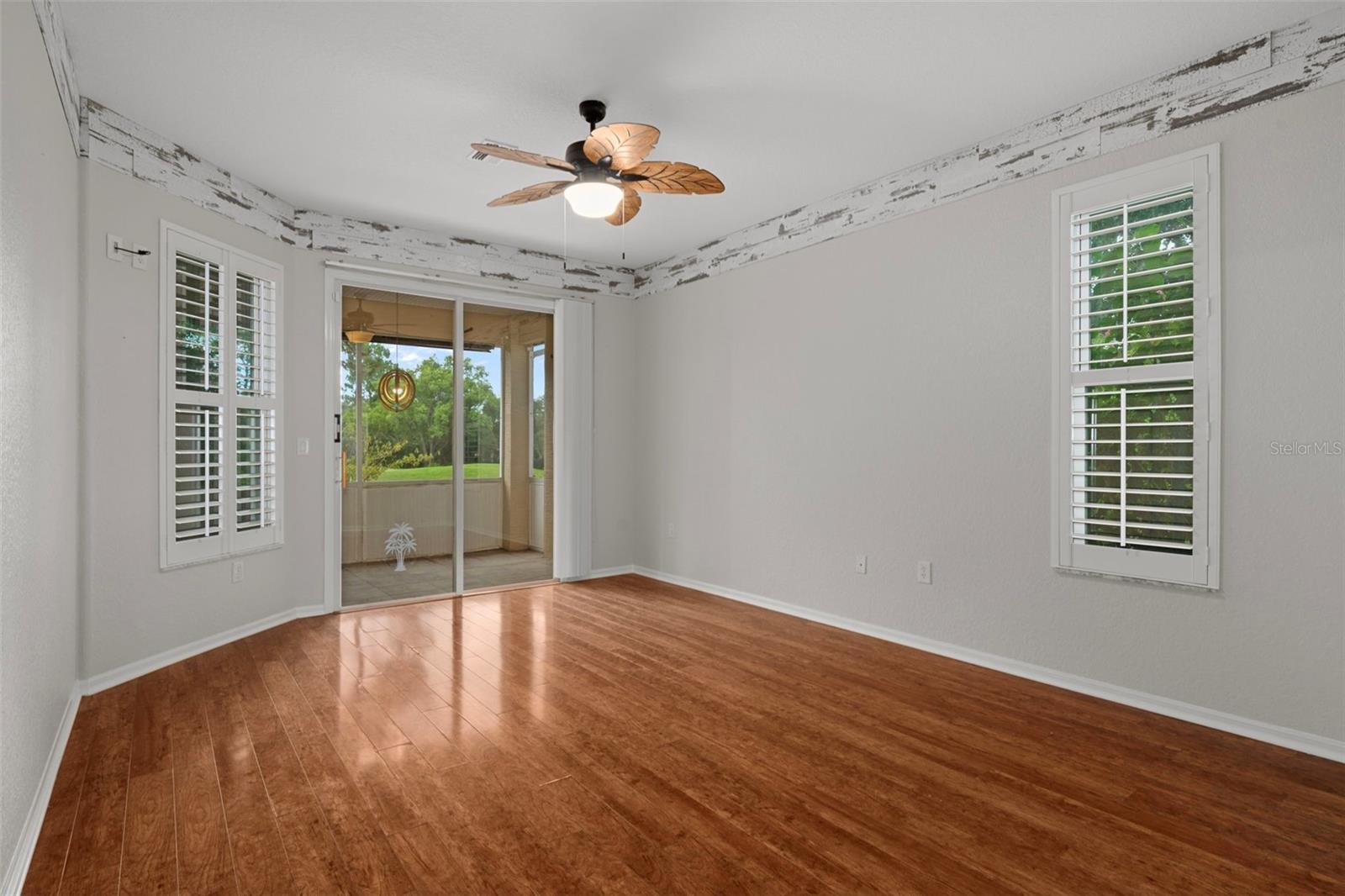Talk about a large master bedroom! Wow