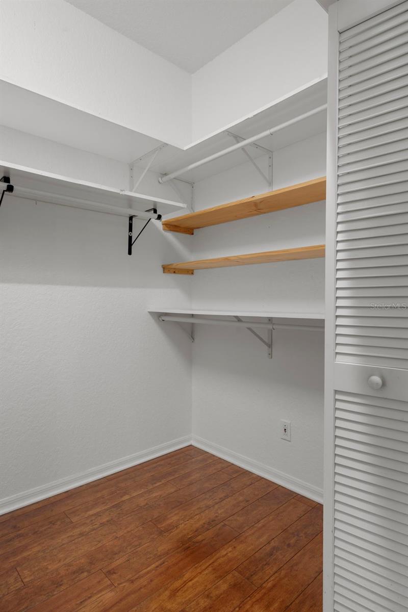 Plenty of room for your wardrobe.