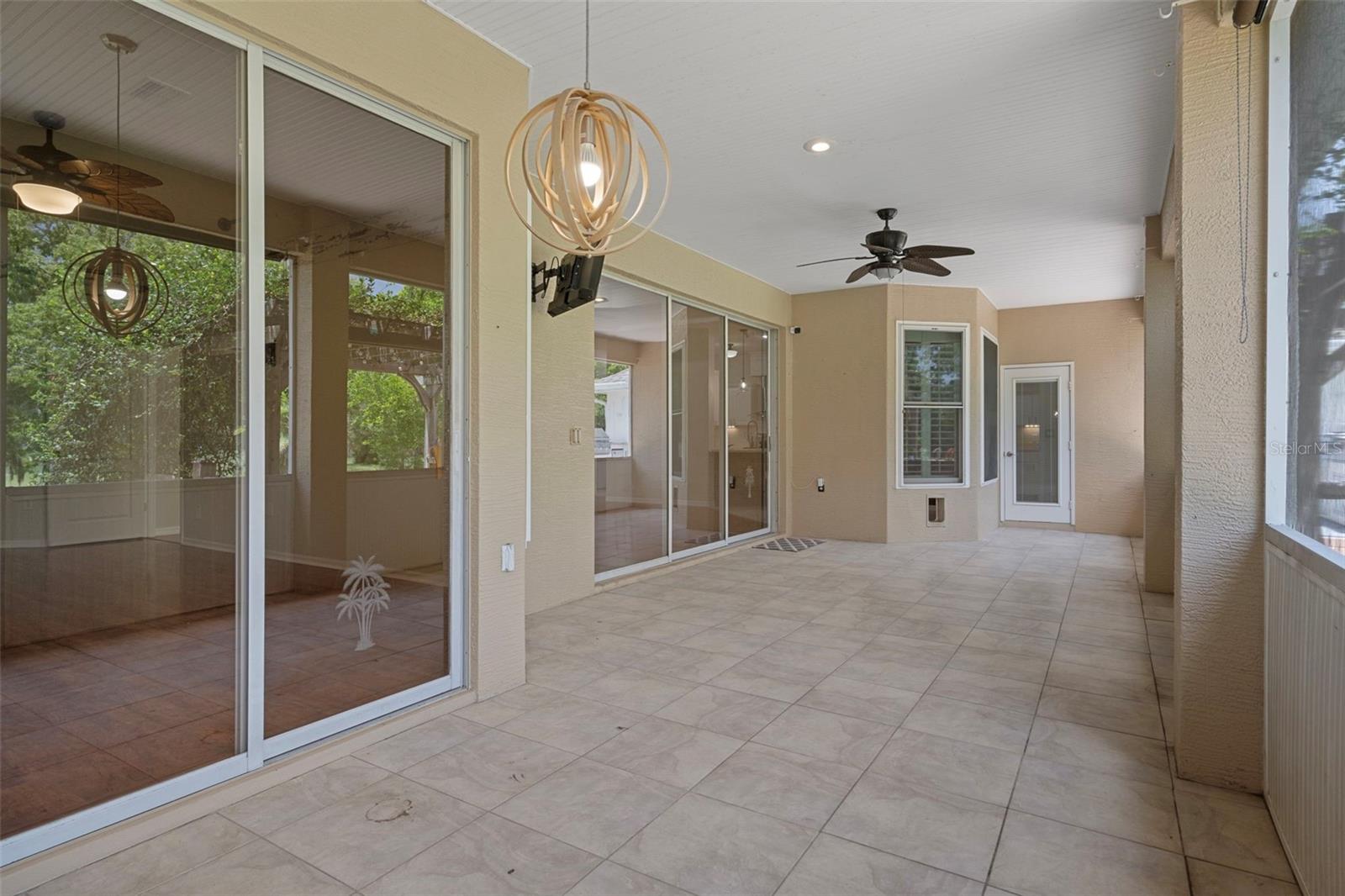 Just look how large the paver patio is!