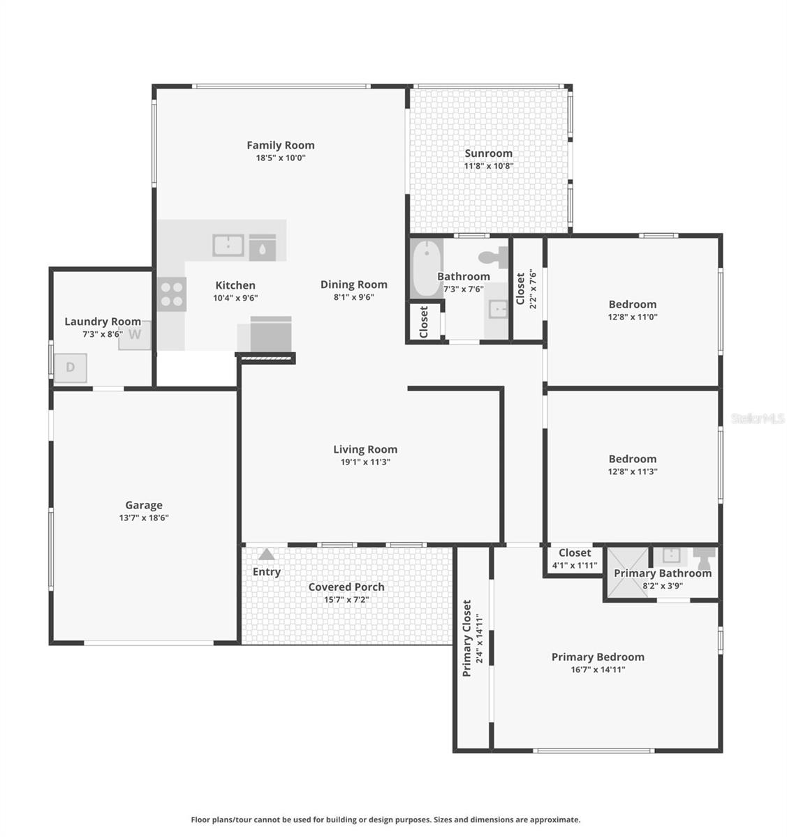 Floor Plan - Approximate Measurements