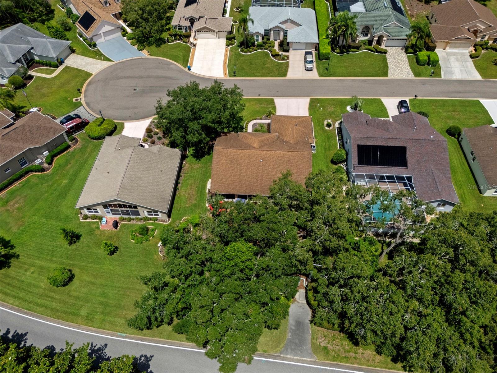 View of the backyard from the other side of the property.