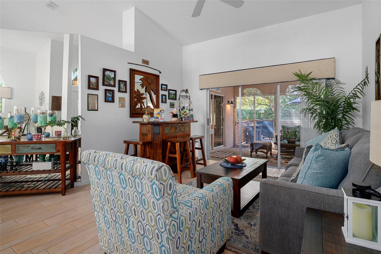 Look at how high those ceilings are!!