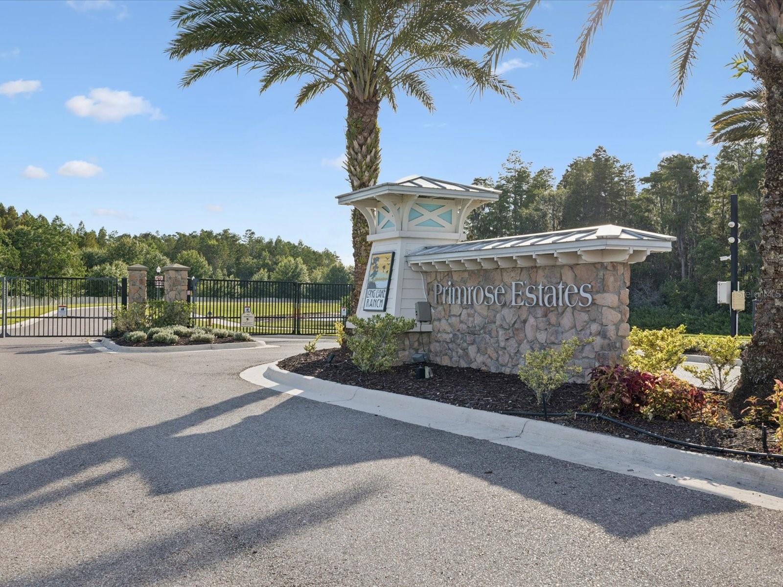 Primrose Estates Gate