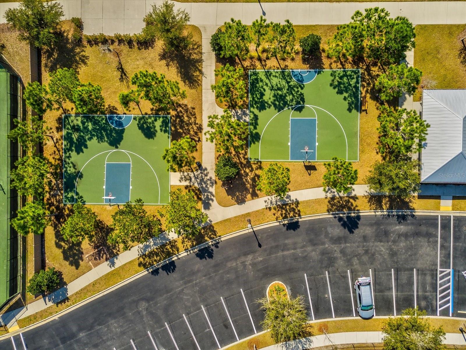 Basketball courts
