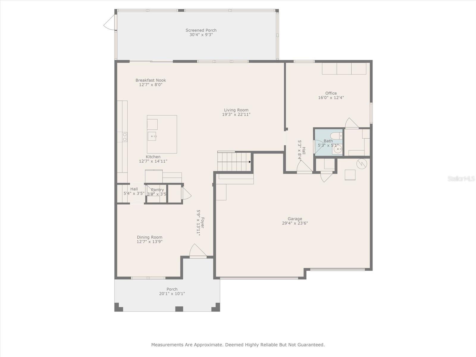 Floor Plan/ Downstaris