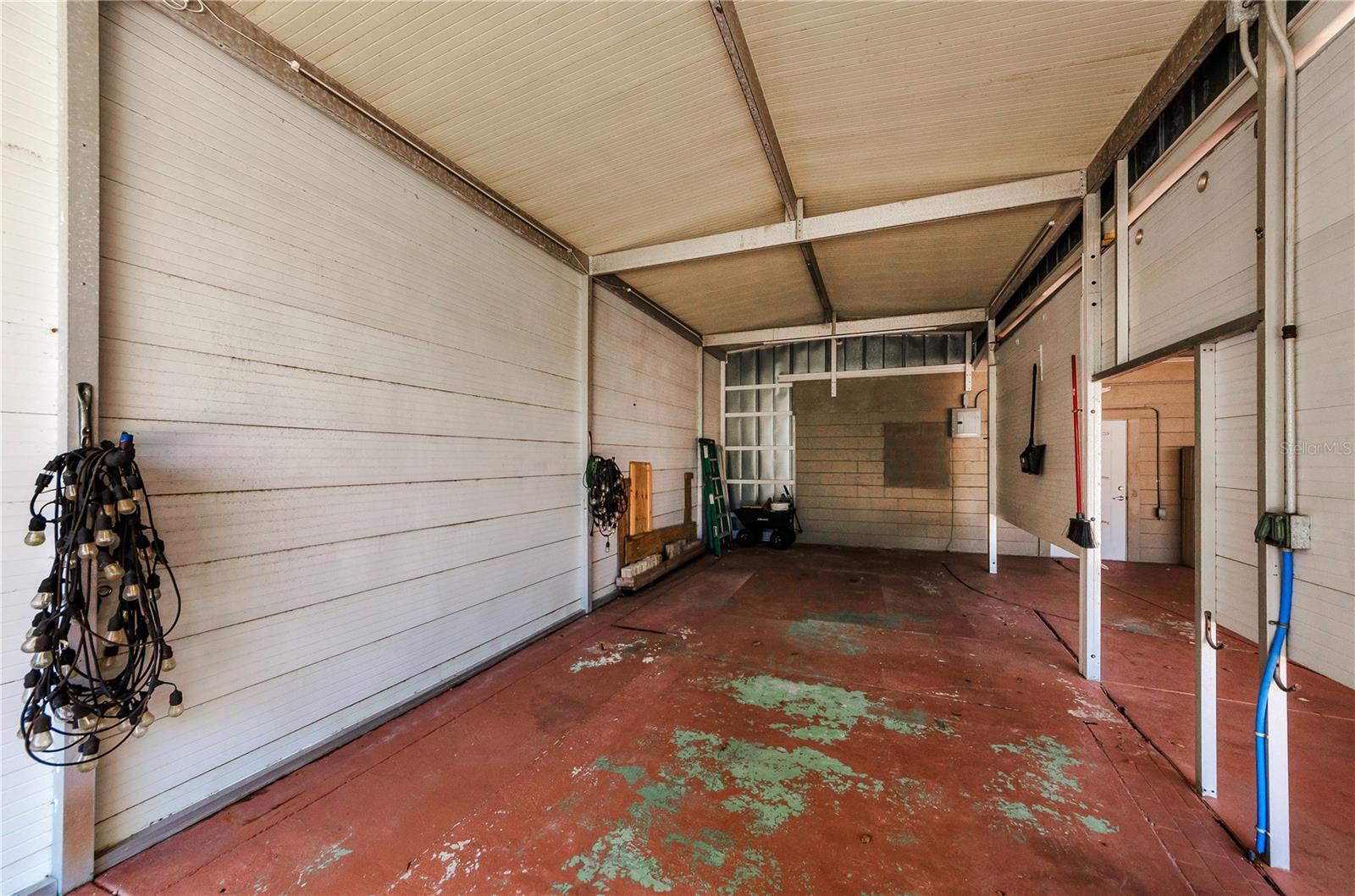 RV side of carport