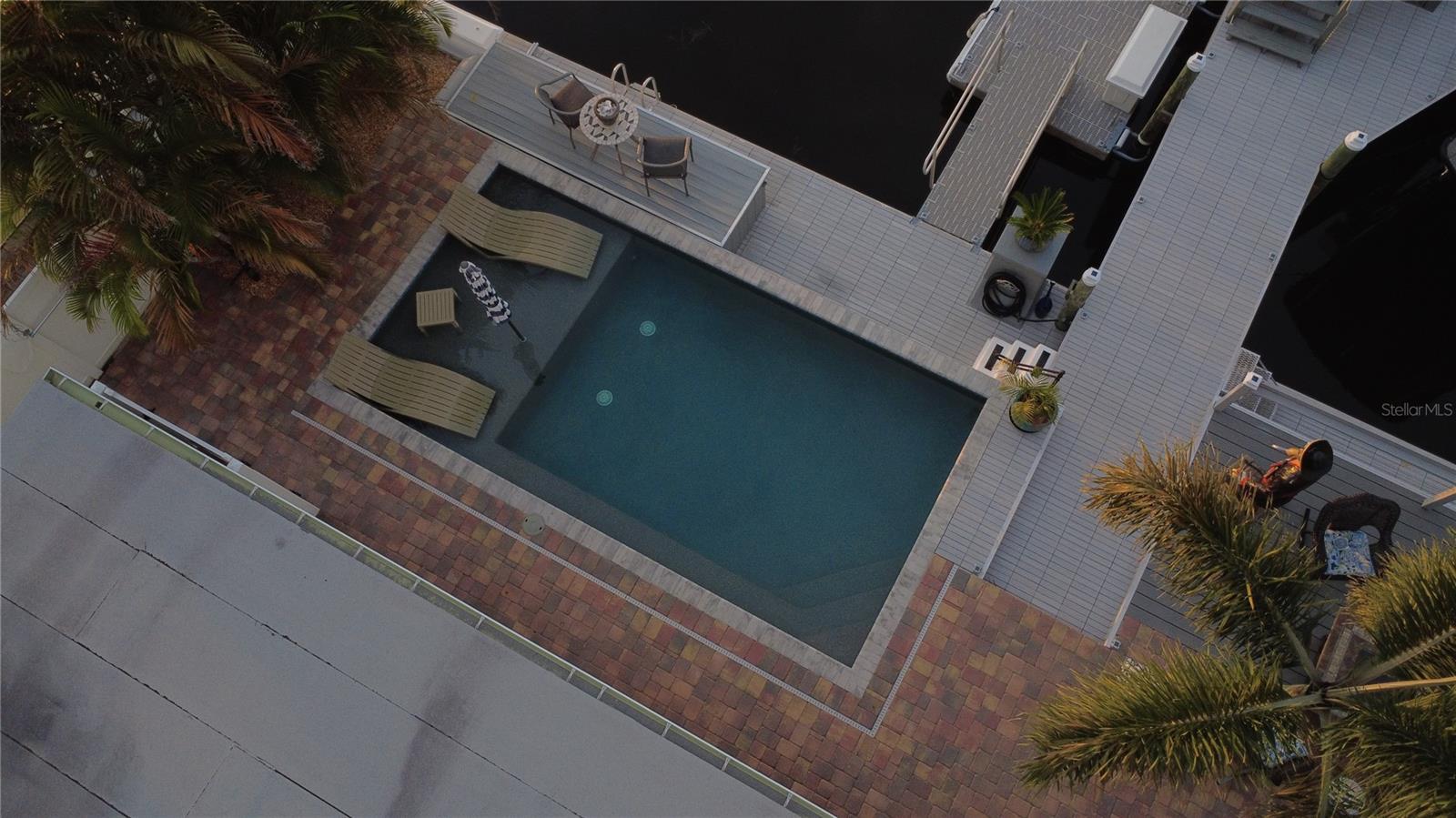 12 ft x 24 ft Salt Water Pool  2023 Year installed
