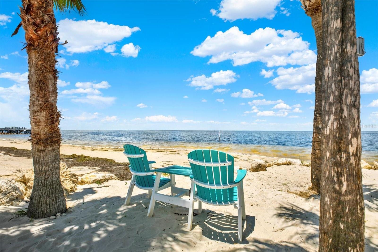 Beach club is optional.   Covered cabanas & beach chairs, clean restrooms.  Grills + outdoor showers. Enjoy !
