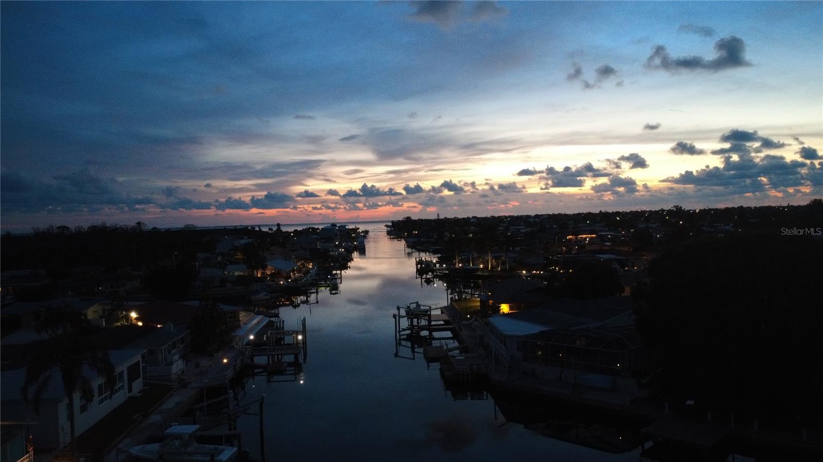 Sunset taken from the dock on 8-2-25