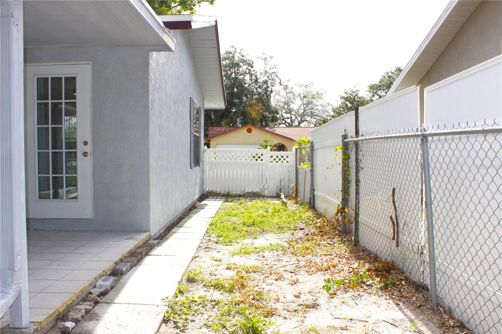 SIDE OF THE HOUSE