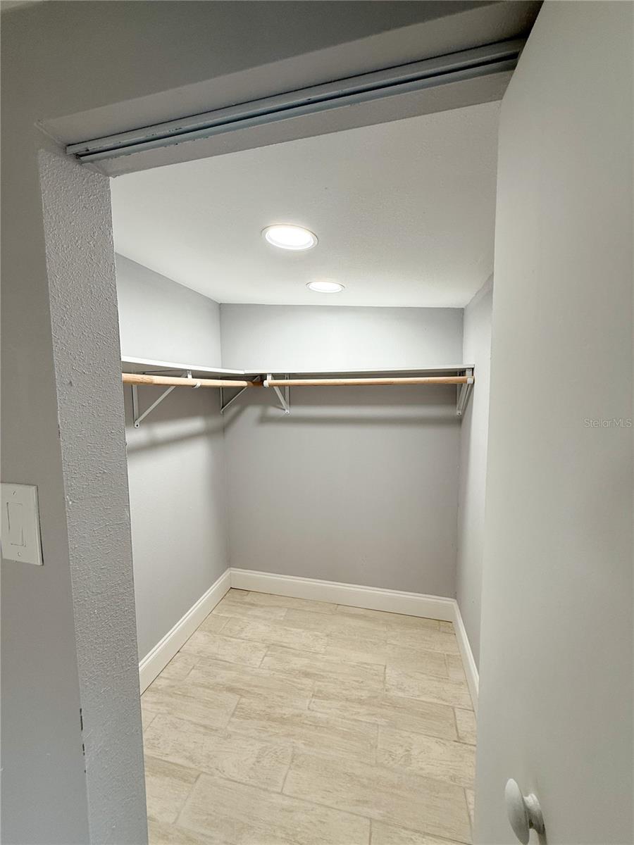 Primary Walk In Closet