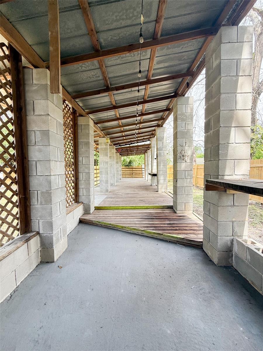 Covered Deck