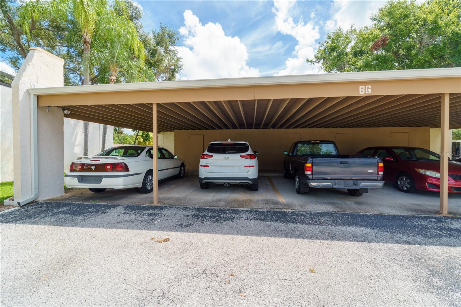 Covered parking