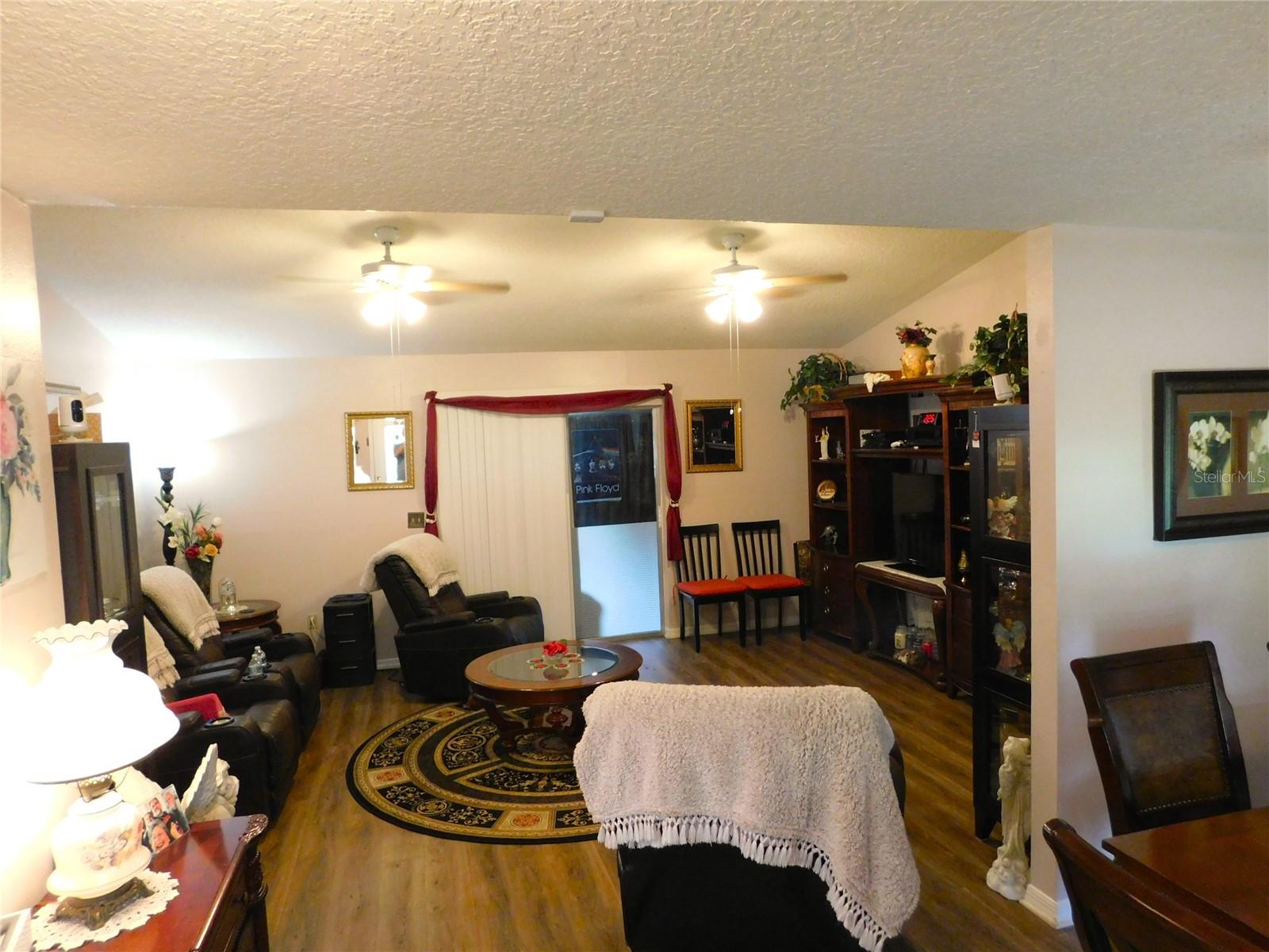 Living room view from entry