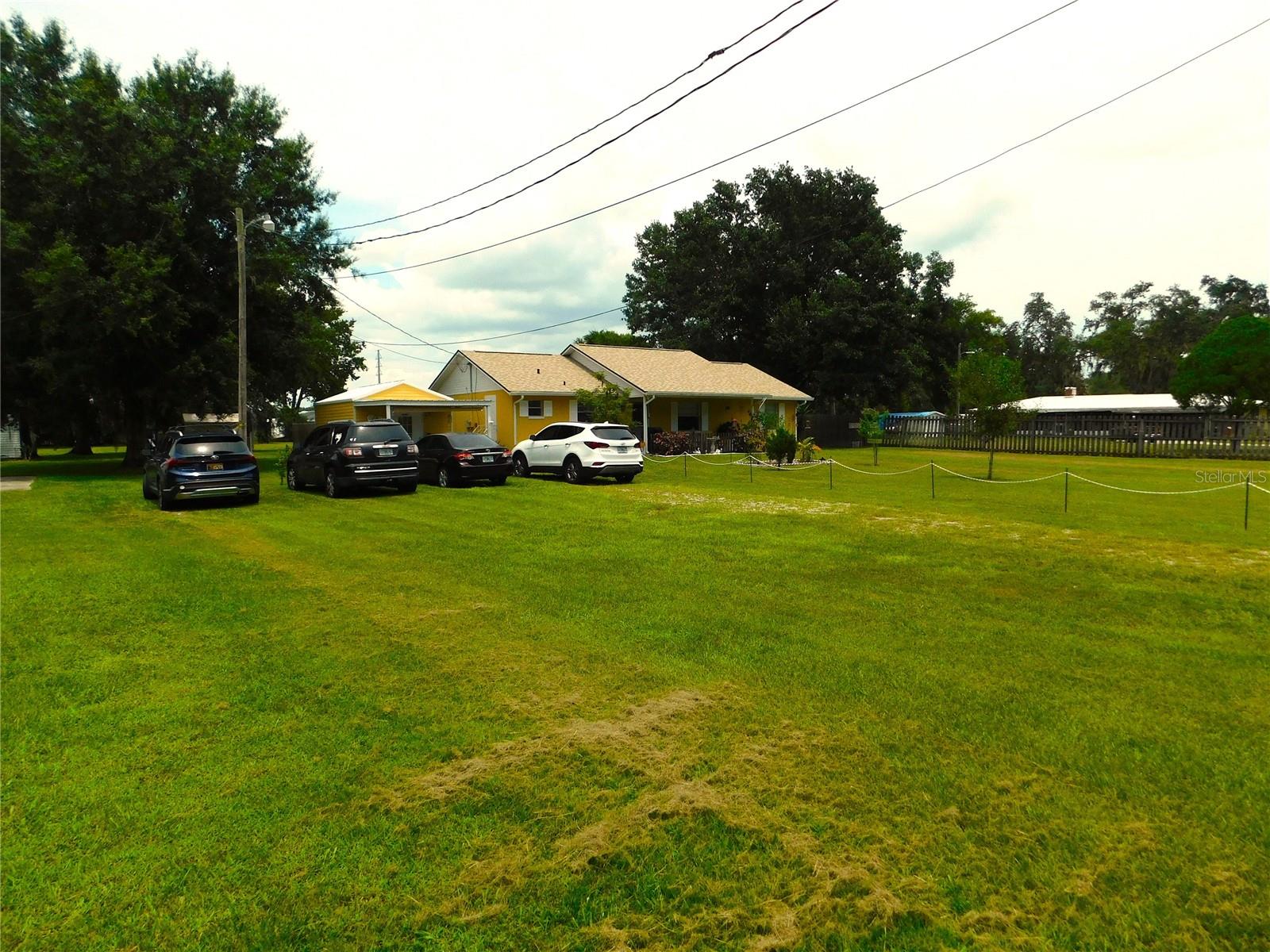 front of house - plenty of parking