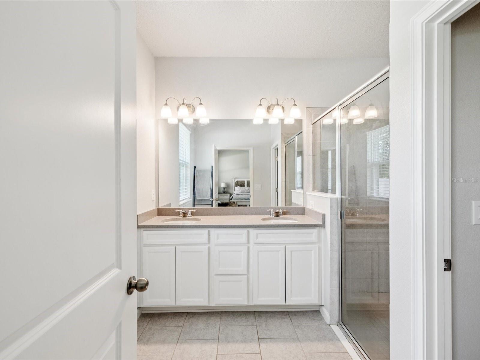 Dual Sinks and large shower