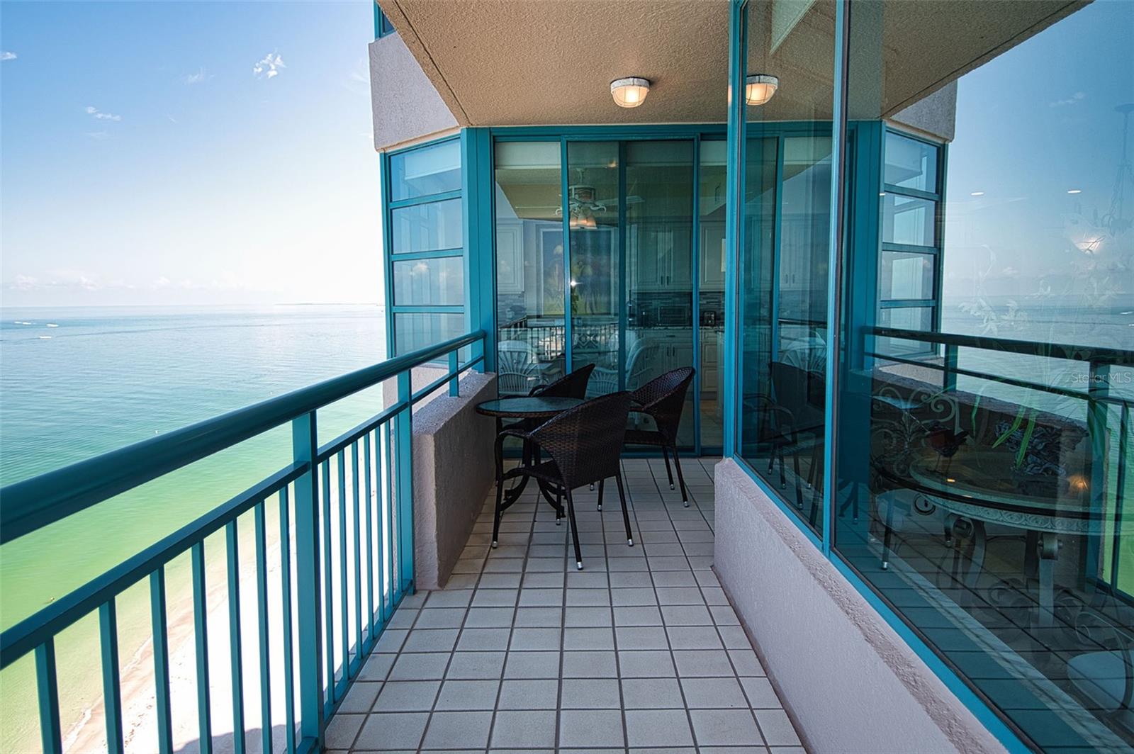 Balcony looking north