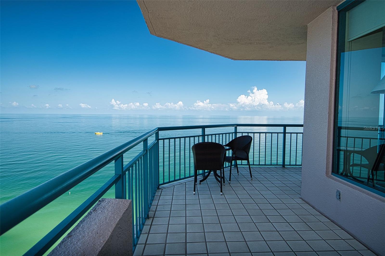 Balcony south west towards Gulf