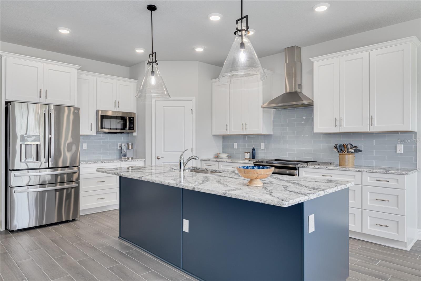 Open concept kitchen