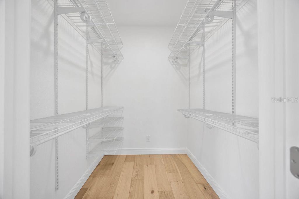 Master bedroom closet