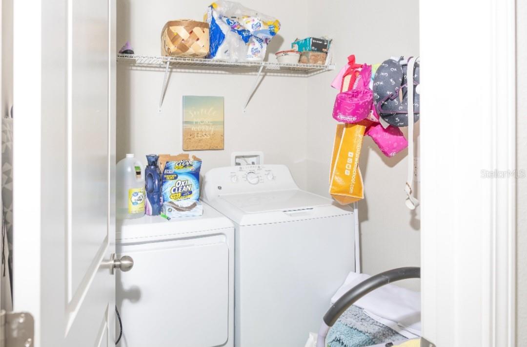 LAUNDRY ROOM ON THE SECOND FLOOR