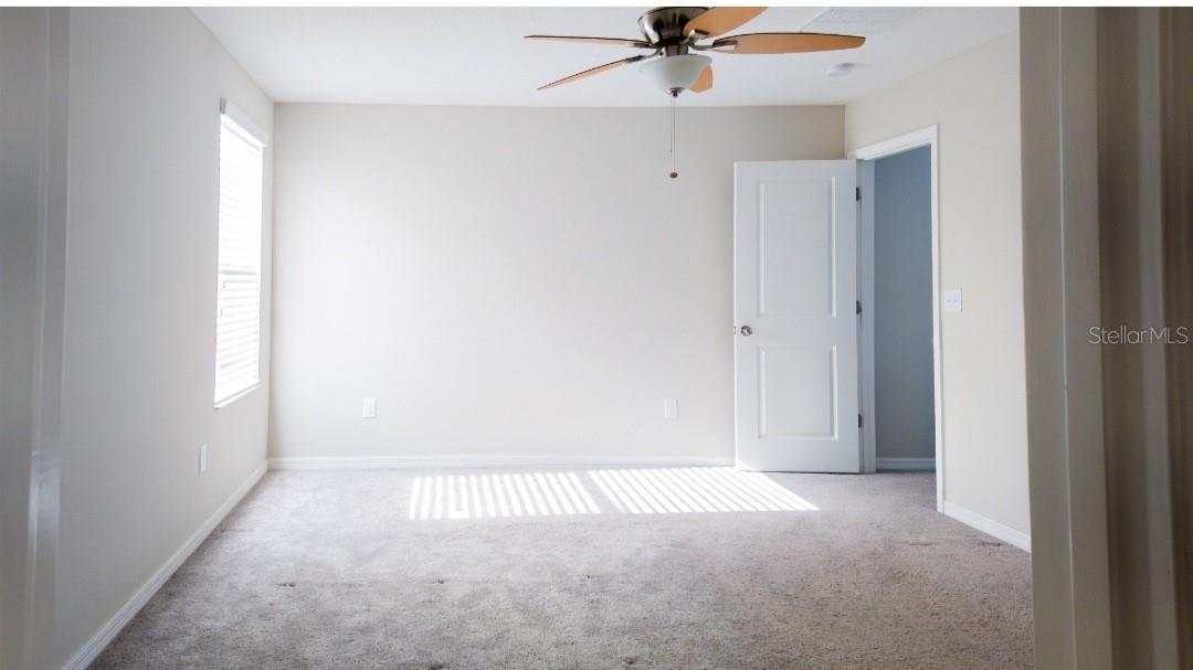 MASTER BEDROOM ON THE SECOND FLOOR