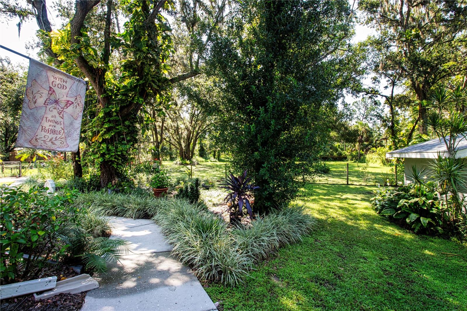Sidewalk From The Lanai To The Back Yard