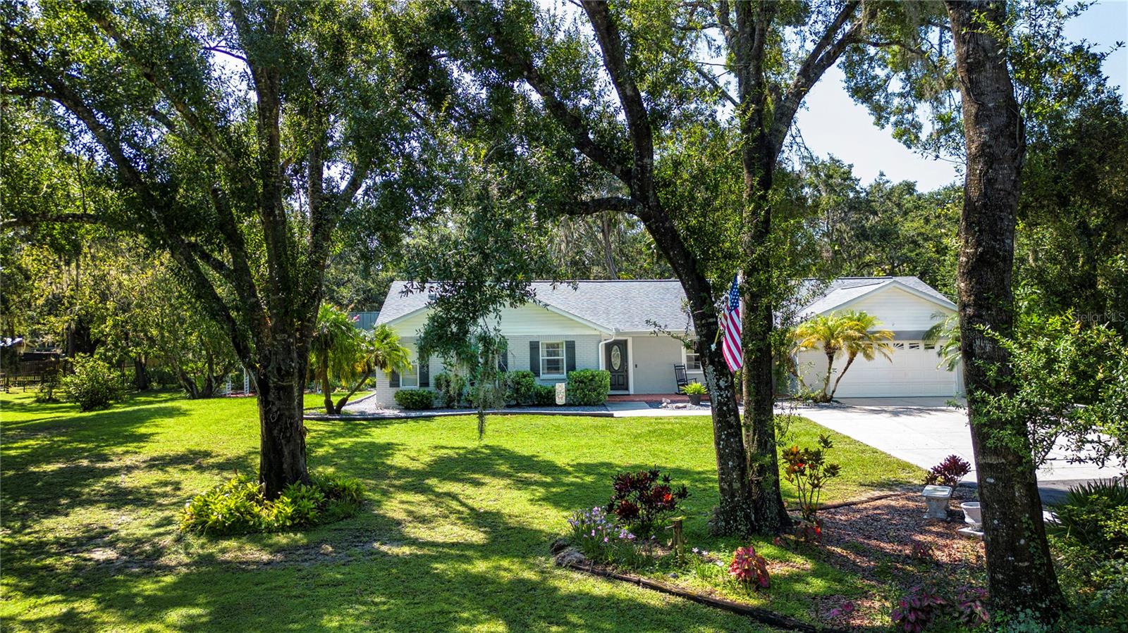 From The Road through the Manacured Front Lawn