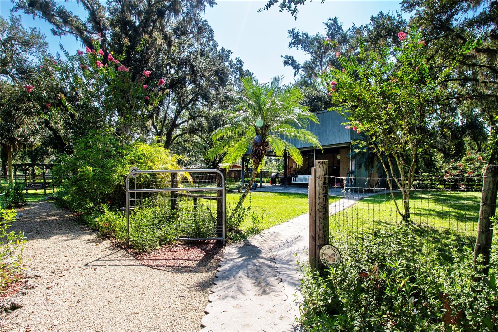 Walkway to the Barn