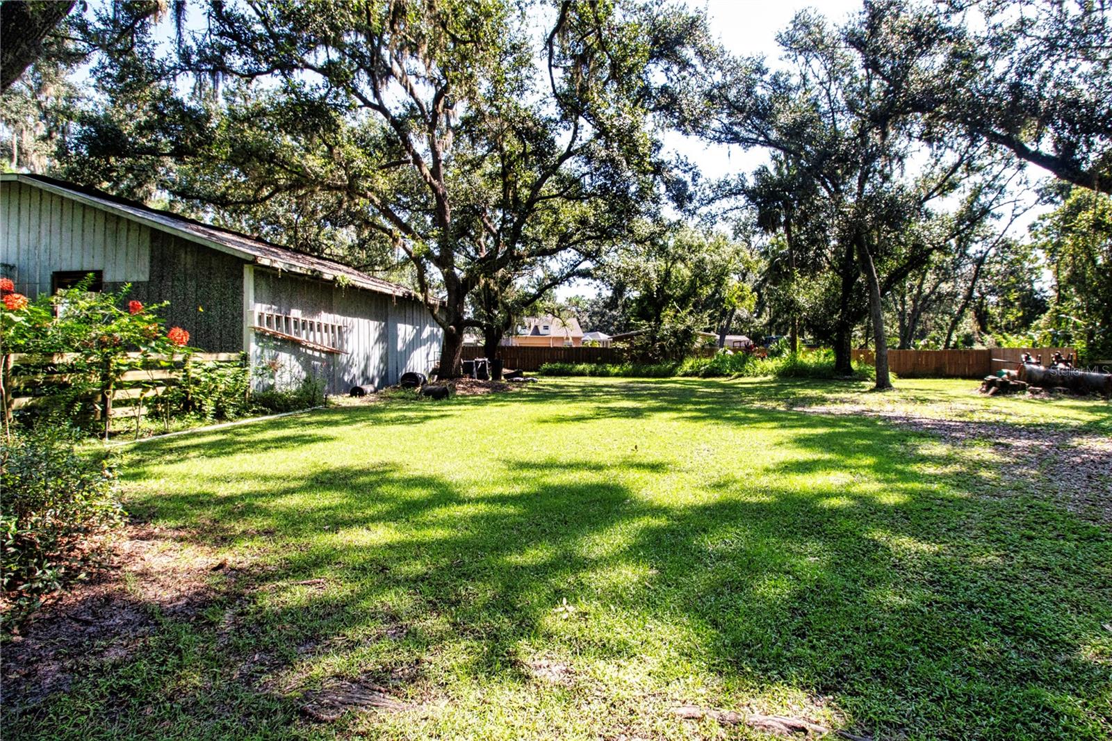 North Side of Barn