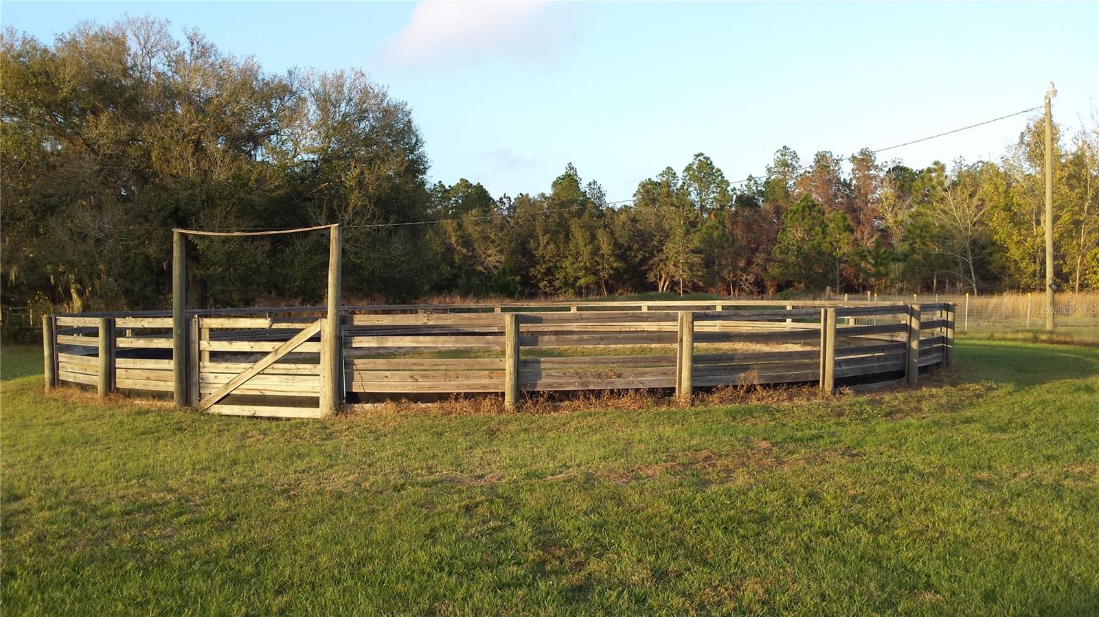 Round Pen at the Sundance Stables