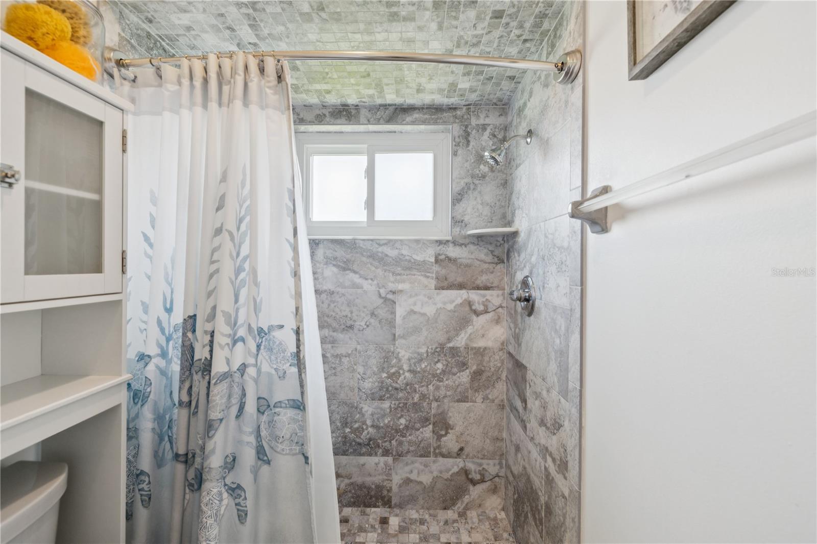 Newly Tiled Shower