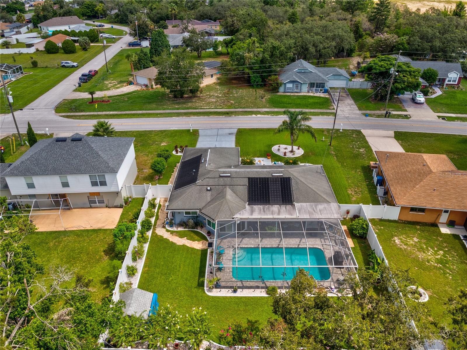 Privacy Fenced Yard