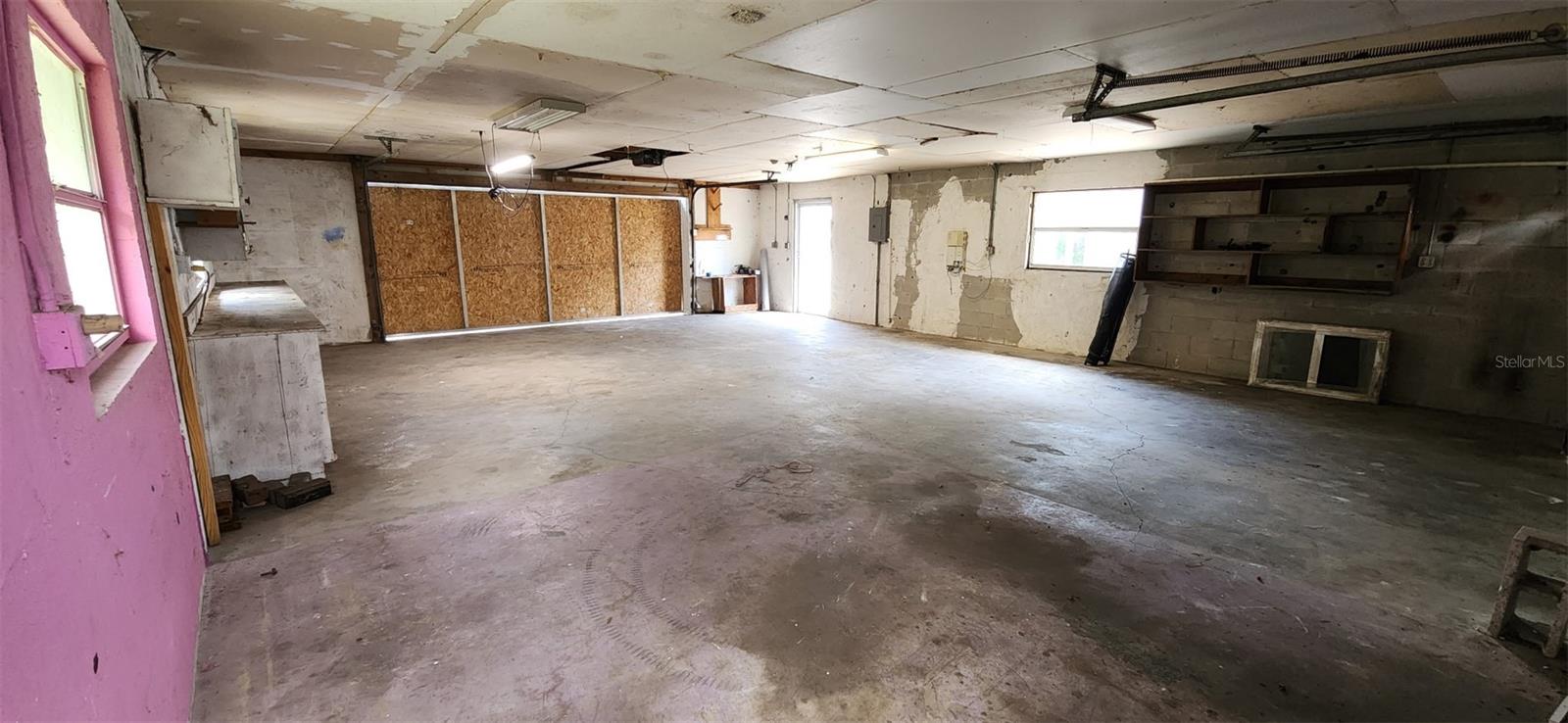 Inside Garage From Back to Front