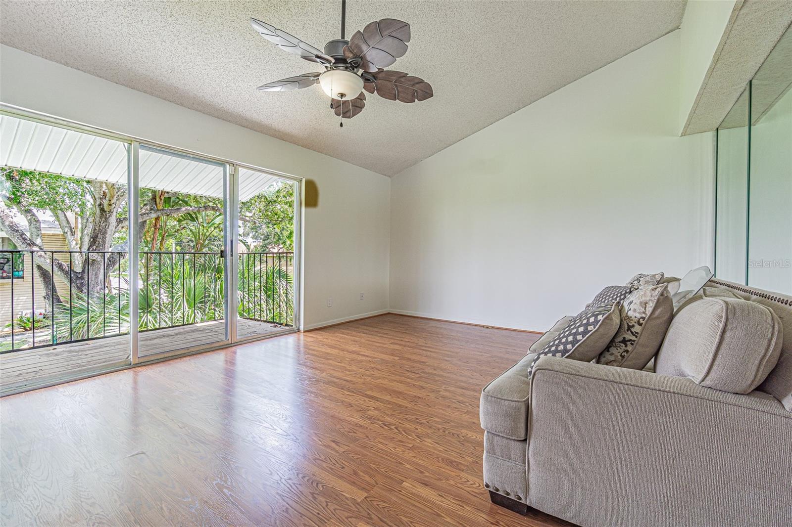 Great Room with Sliders to Balcony.