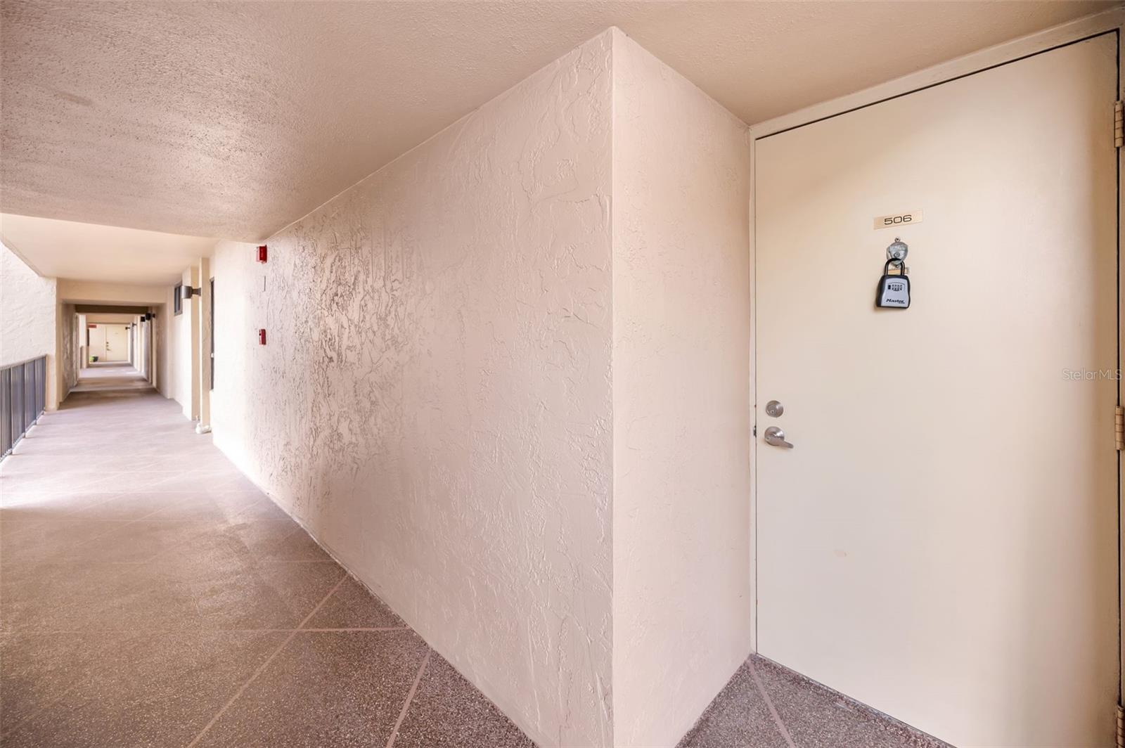 Entry to the Unit