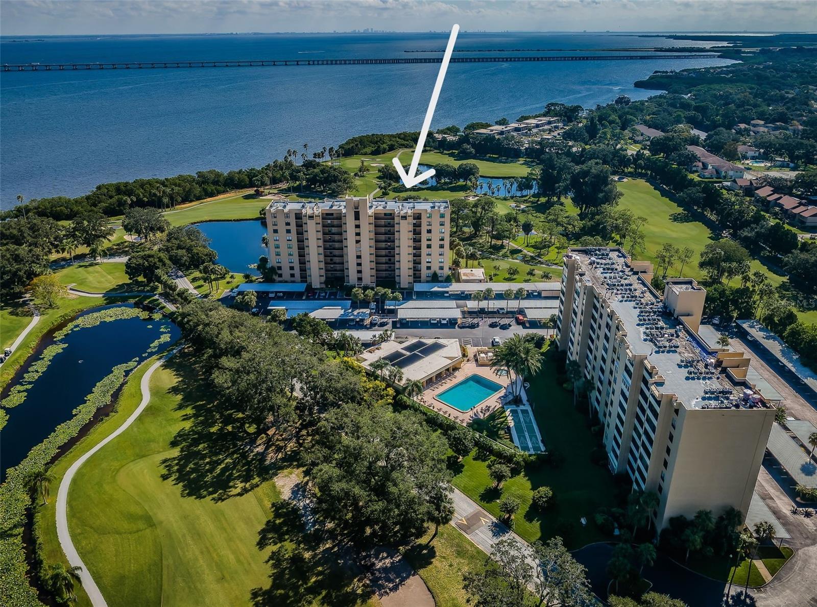 Located in the back of the Community with optimum waterfront and golf course views!