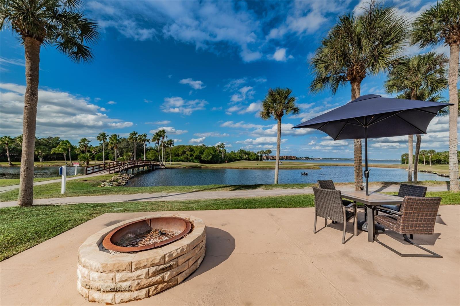 Golf Course sitting area