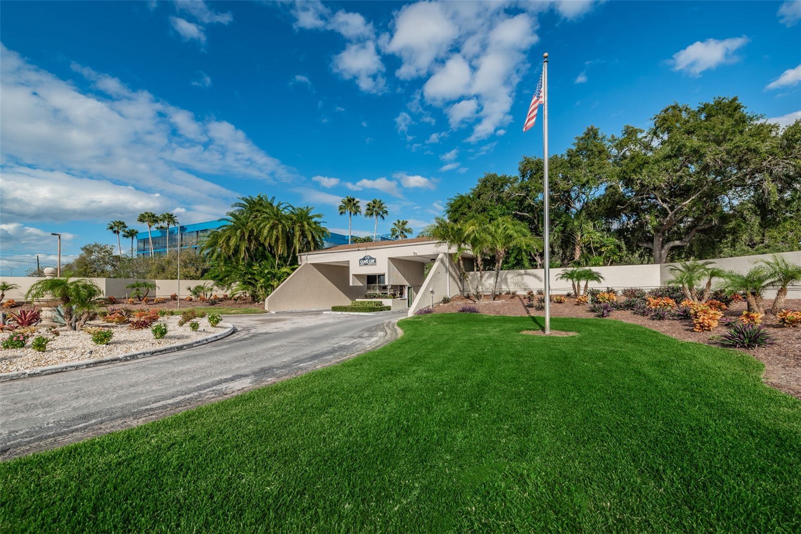 Entry to the Golf Course Clubhouse