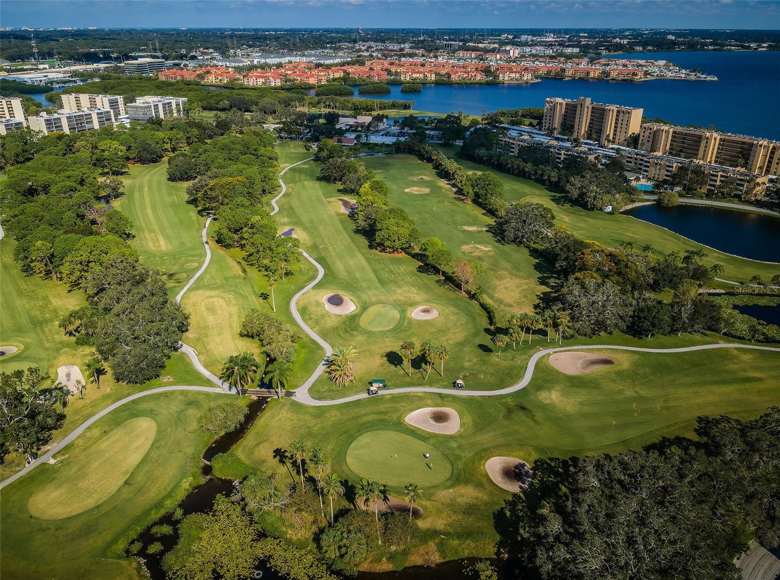 Aerial of the Golf Course