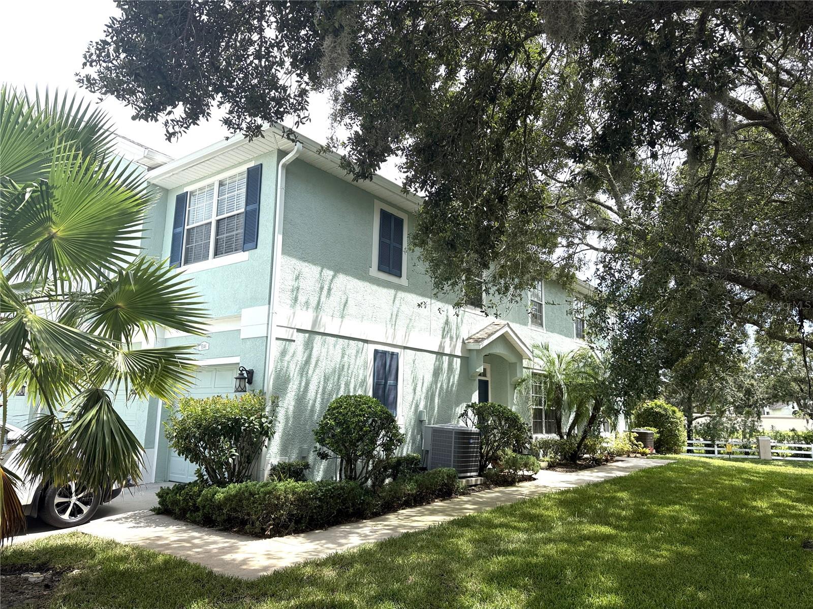 8346 Shallow Creek Ct New Port Richey.  2 bed/2 bath townhome, all located on the second floor with a one car garage below.