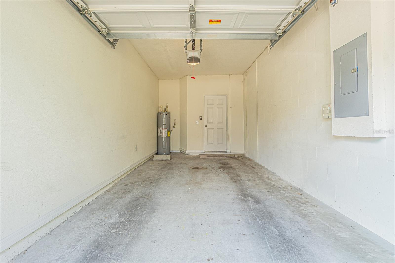 New water heater in garage
