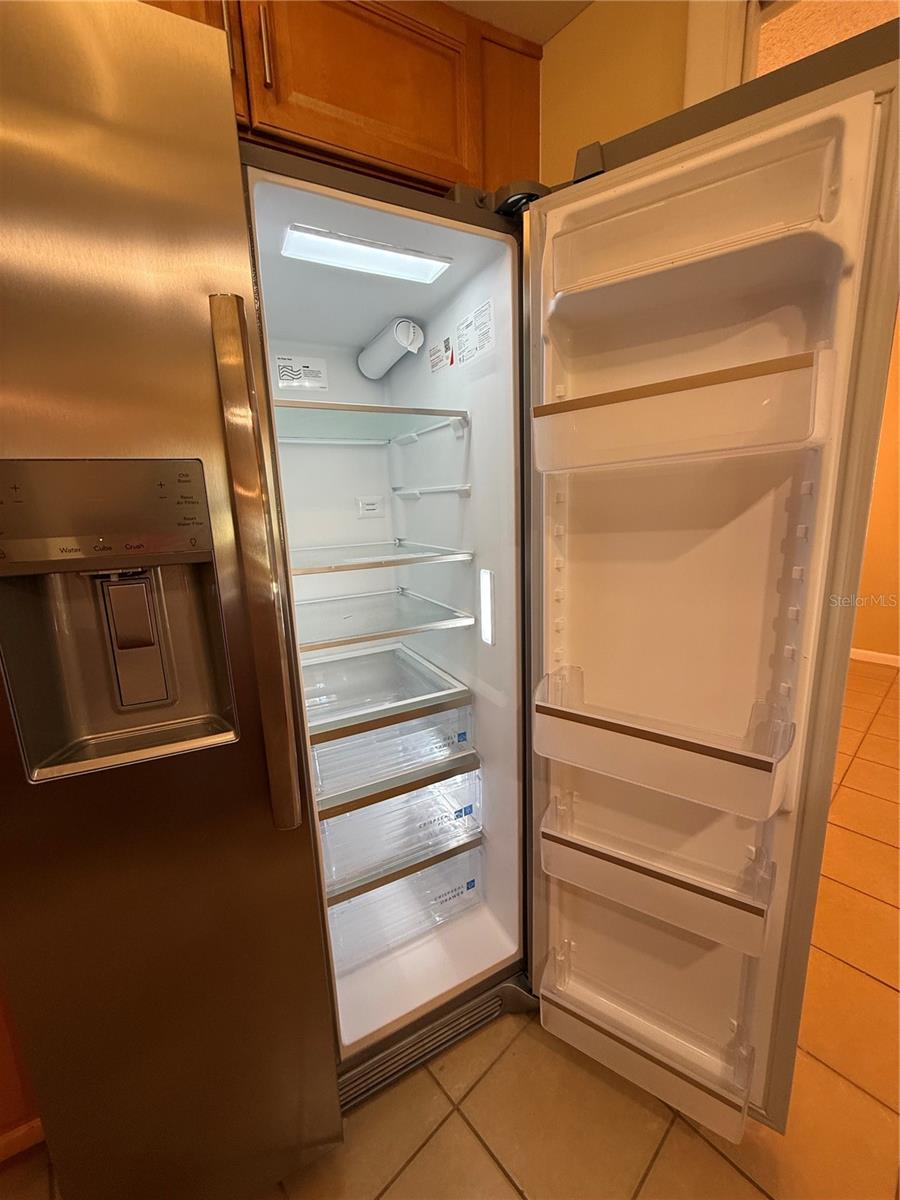 Kitchen inside Refrigerator