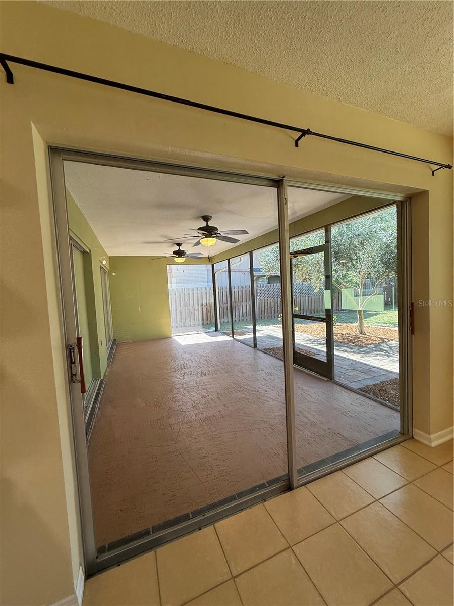 Family Room to Porch