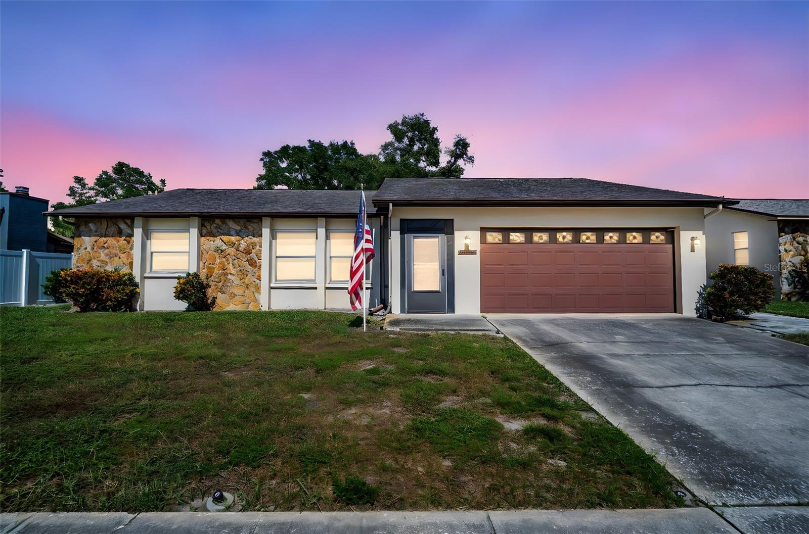front of home